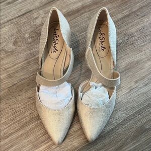 LifeStride Suki Pumps Platino Faux Leather 7.5